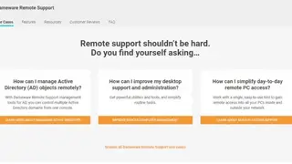 SolarWinds Dameware Remote Support (DRS) screenshot