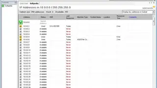 SolarWinds IP Address Tracker screenshot