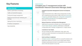 Solarwinds NAM screenshot