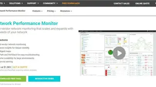 SolarWinds NPM screenshot