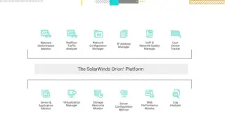SolarWinds Orion Platform screenshot