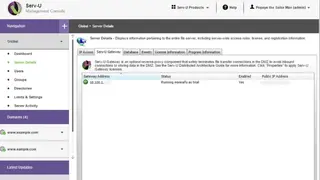 SolarWinds Serv-U screenshot