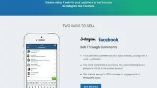 Soldsie Comment Selling screenshot