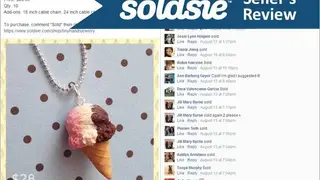 Soldsie Comment Selling screenshot