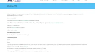 SoliCall Pro screenshot