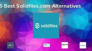 Solidfiles screenshot