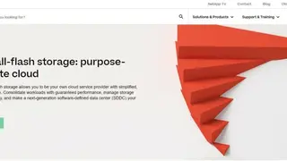 SolidFire screenshot