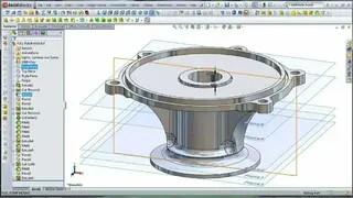 SOLIDWORKS 3D CAD screenshot