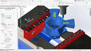 SOLIDWORKS CAM screenshot