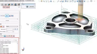 SOLIDWORKS CAM screenshot