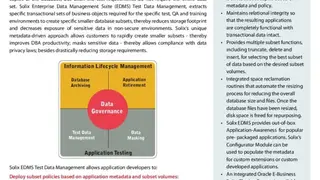 Solix EDMS screenshot
