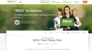 SOLO: Touch Typing Course screenshot