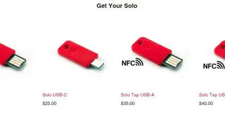 SoloKeys screenshot