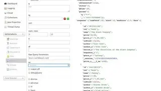 Solr screenshot