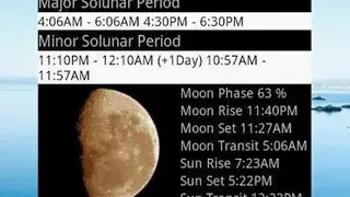 Solunar screenshot