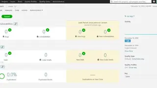 SonarQube screenshot