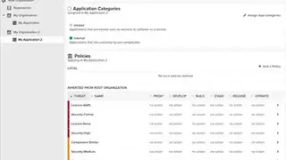 Sonatype Nexus Lifecycle screenshot