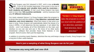 Song Surgeon screenshot