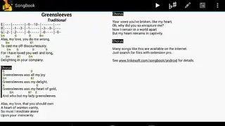 SongBook screenshot