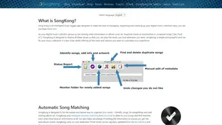 SongKong screenshot