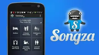 Songza screenshot