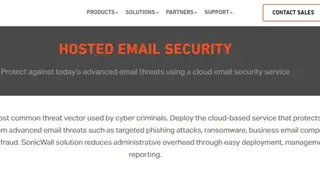 SonicWall Email Security screenshot
