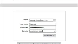 SonicWall Netextender screenshot