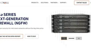 SonicWall NSA Series screenshot