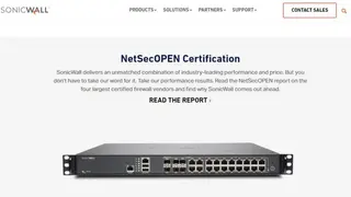 SonicWall NSA Series screenshot