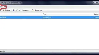 SonicWall VPN Clients screenshot