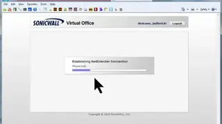 SonicWall VPN Clients screenshot