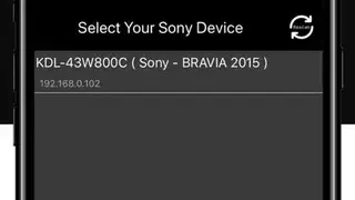 SONYMATICS REMOTE CONTROL screenshot