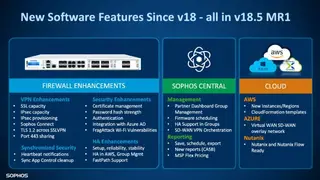 Sophos Firewall screenshot