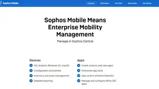 Sophos Mobile screenshot