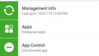 Sophos Mobile Control screenshot