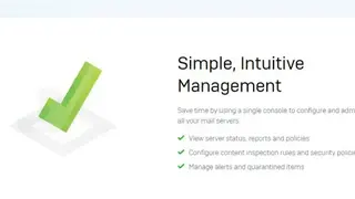Sophos PureMessage screenshot