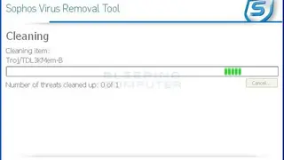 Sophos Virus Removal Tool screenshot