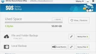 SOS Online Backup screenshot