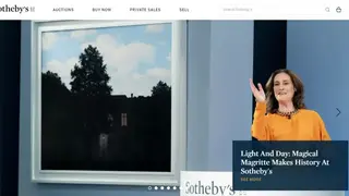 Sotheby’s Catalogue screenshot