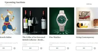 Sotheby’s Catalogue screenshot