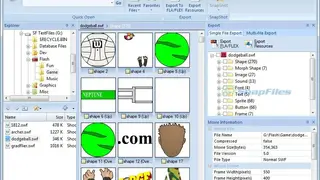 Sothink SWF Decompiler screenshot
