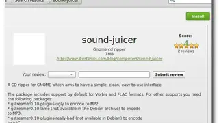 Sound Juicer screenshot