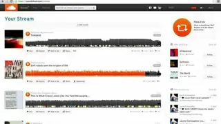 SoundCloud screenshot