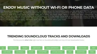 Soundcloud into Mp3 screenshot