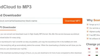 Soundcloudmp3 screenshot