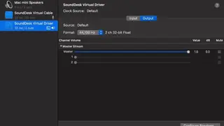 SoundDesk Virtual Devices screenshot