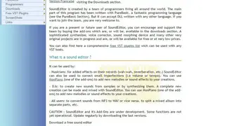 SoundEditor screenshot