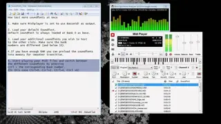 Soundfont Midi Player screenshot
