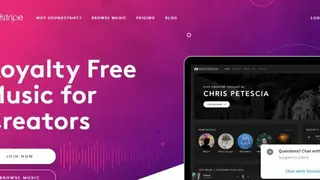 Soundstripe screenshot
