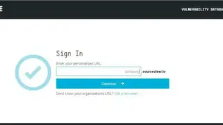 SourceClear screenshot
